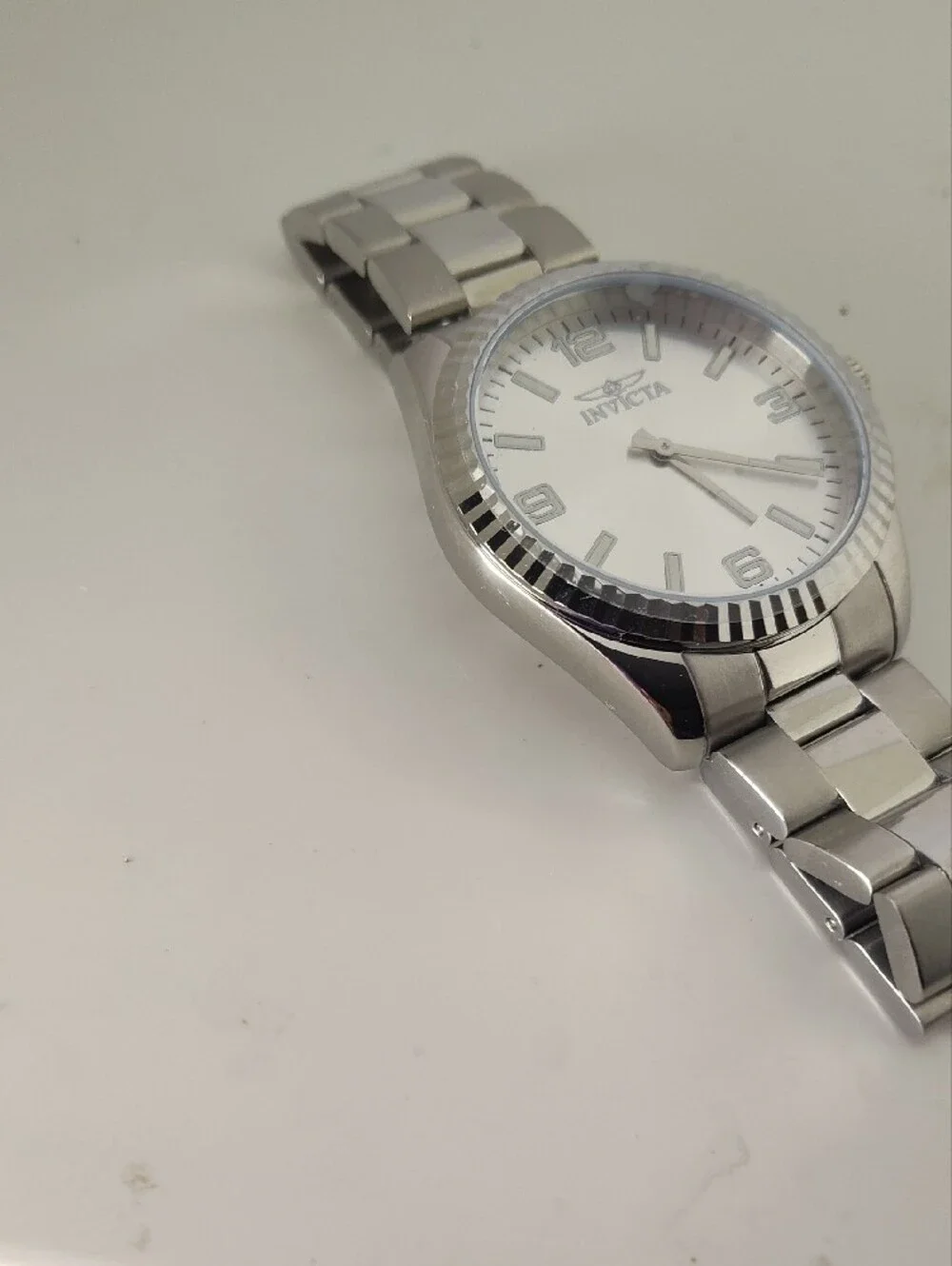 INVICTA MEN'S WATCH SILVER NEW